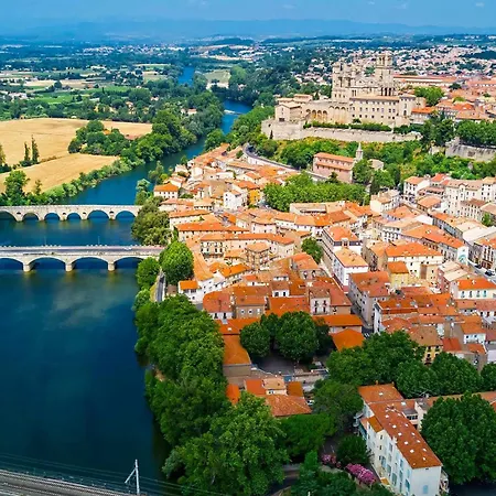 T2 Cathedrale & Torre Ventosa - Central - Clim - Wifi - Balcon - Free Parking Sur Demande Beziers Exterior photo