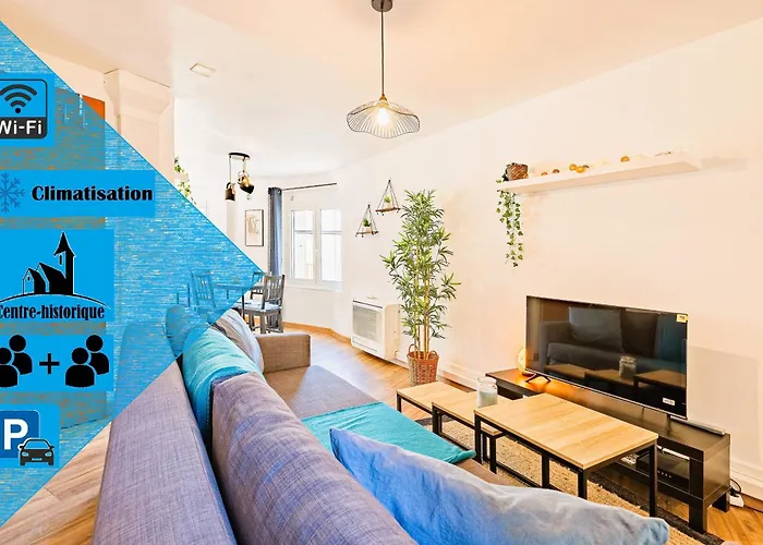 T2 Cathedrale & Torre Ventosa - Central - Clim - Wifi - Balcon - Free Parking Sur Demande