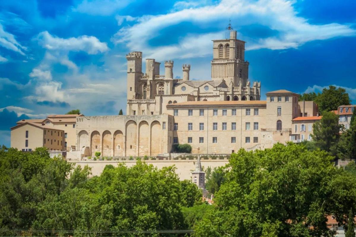 T2 Cathedrale & Torre Ventosa - - Clim - Wifi - Balcon - Free Parking Sur Demande Beziers